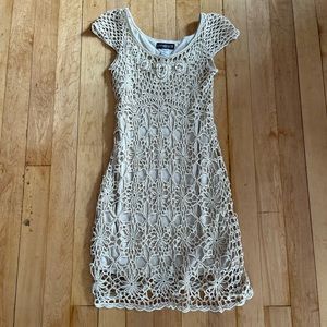 The Pyramid Collection Crochet Dress